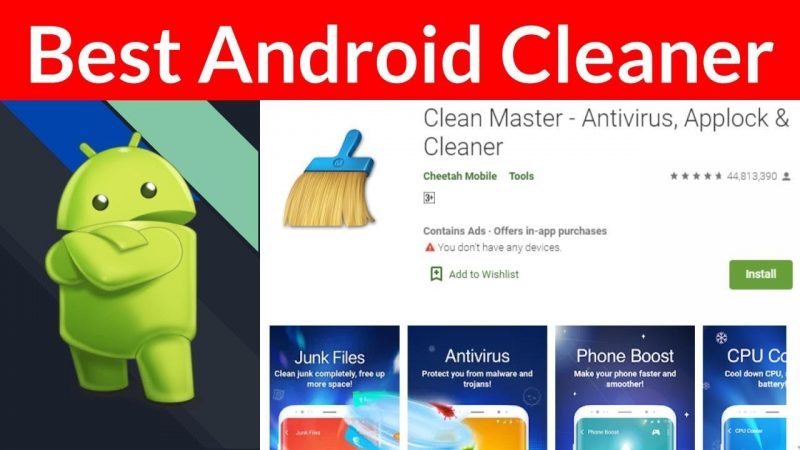 Best android Cleaner apps
